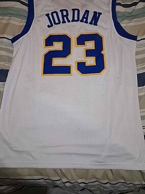 Micheal Jordan #23 Laney HighSchool Basketball Jersey Brand New